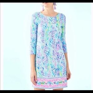 Lilly Pulitzer Ophelia dress blue oasis